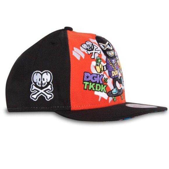 DGK x Tokidoki Ghetto Vandal New Era Snapback Cap - Picture 3 of 10